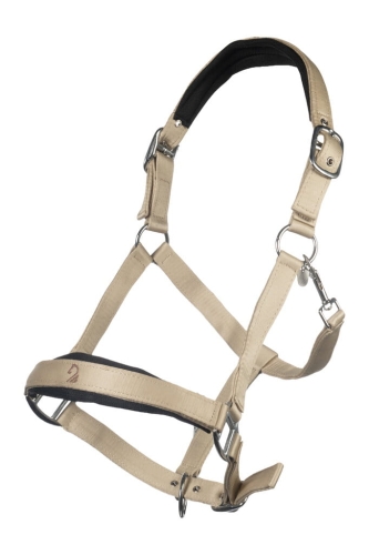 Licol HKM Amalfi – Confort Et élégance Pour Votre Cheval, En Beige Poney