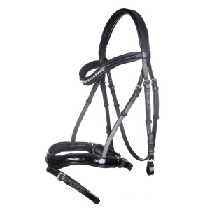 Ogłowie HKM Mila z wypełnieniem żelowym