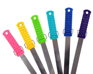 Zgrzebło oraz Ściągaczka do wody i potu QHP metalowa ząbkowana