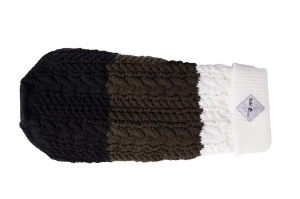 Sweter dla psa FP FLEUR biały-czarny 