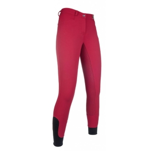 HKM Bryczesy damskie Empire full grip czerwone