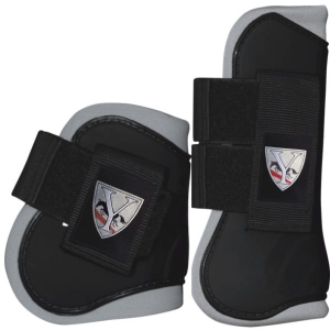 Ochraniacze York Neo komplet czarne PONY