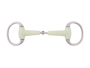 Wędzidło pojedynczo łamane oliwkowe smakowe BR