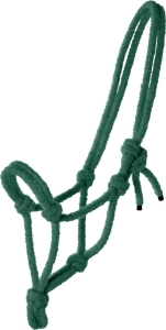 EQUITHÈME SHINY HALTER kantar sznurkowy green turkus