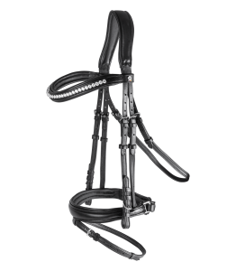 Waldhausen Ogłowie X-Line Supersoft Joy czarne