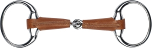 Wędzidło oliwkowe pojedynczo łamane Feeling Leather