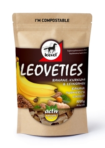 Leoveties Banana Turmeric Linseed 1kg 