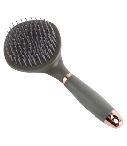 Waldhausen szczotka do grzywy gel kalamata/rosé gold