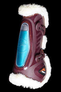 Ochraniacze przednie Equick eSHOCK Fluffy brązowe