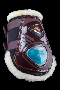 Ochraniacze tylne Equick eSHOCK Fluffy brązowe