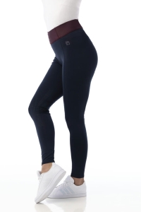 Equitheme legginsy z wysokim stanem TEA Navy/Plum 
