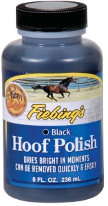 Lakier na kopyta czarny Fiebings Hoof Polish 236 ml