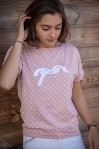 Penelope koszulka damska Poppy T-Shirt - Pink