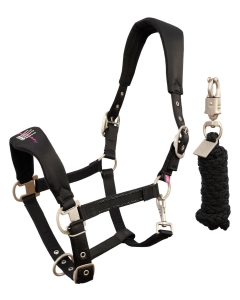 Spooks Kantar z uwiązem Luhna Black