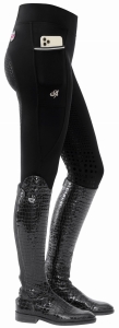 SPOOKS Legginsy termiczne Piah Full Grip Thermo Black
