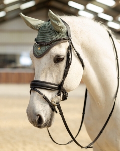 QHP Nauszniki Equestrian Dream Dusty Olive