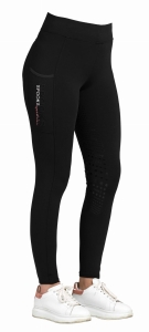 SPOOKS legginsy jeździeckie Johna Full Grip Black
