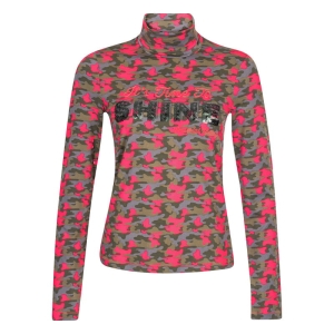 Imperial Riding Golf damski techniczny Spotted Army Pink aop