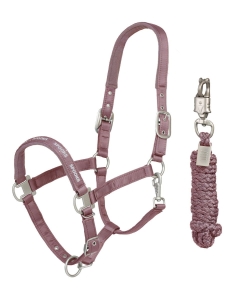 SPOOKS Kantar z uwiązem Lhyon dark mauve