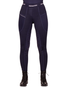 QHP Legginsy damskie Jady leg grip Navy