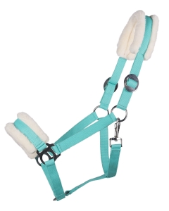QHP Kantar z futrem Cali Turquoise