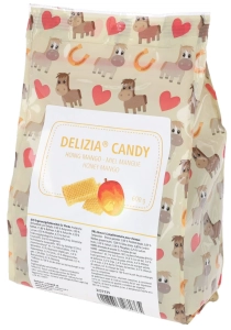Smakołyki dla konia Delizia Candy Miód/Mango, 600 g 