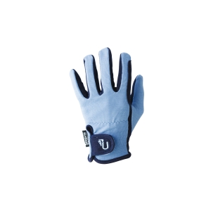 UMBRIA EQUITAZIONE AMARA KIDS rękawiczki jeździeckie dziecięce Baby Blue/navy