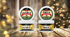 JUMP IT Zestaw Świąteczny scrub it 500 g Cinnamon scent (STEP 1) + flex it SMAR 500 g Cinnamon scent (STEP 2)