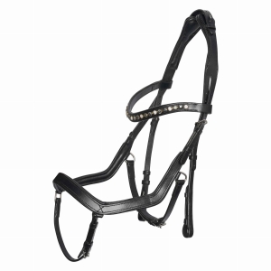 Imperial Riding ogłowie anatomiczne Diamond silver-grey