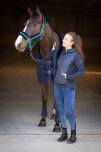 Harry's Horse Bryczesy damskie Denim Just Ride Lavender Full Grip