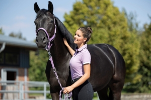 Koszulka polo HKM "Harbour Island" Light Lilac