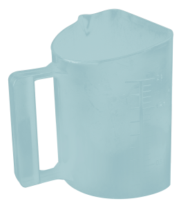 Waldhausen miarka do paszy turquoise, 2 l 