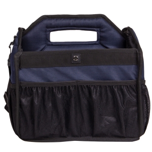 QHP Torba na szczotki Grooming bag Mesh Navy