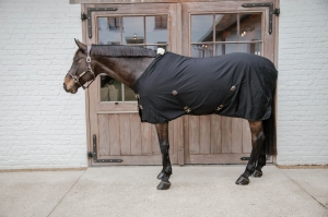 Kentucky derka bawełniana Cotton Sheet Black