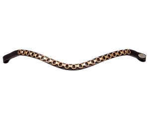 QHP Naczółek Calla Black/Gold  COB