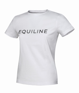 Equiline Koszulka damska t-shirt GUSBIG White