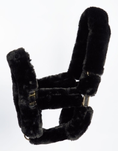 Harry's Horse Zestaw futerek na kantar Furry black