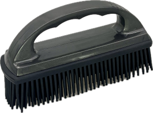 HAAS Szczotka do usuwania martwej sierści Expressbürste czarna