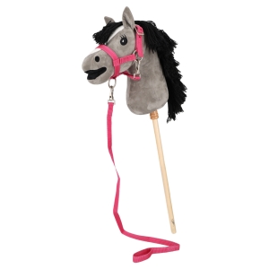 QHP Kantar z uwiązem dla Hobby Horse Fuchsia 