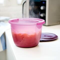 Tupperware Mikrofalowy Garnuszek do Makaronu (okrągły)