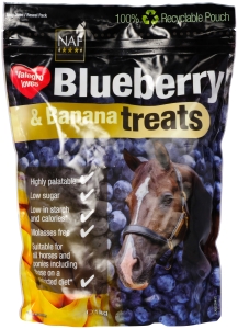 NAF Blueberry & Banana Treats 1 kg cukierki 