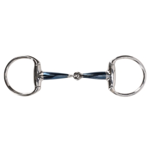 QHP Wędzidło Eggbutt pojedynczo łamane Sweet iron anatomical  