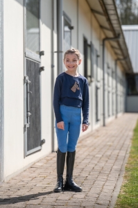 Legginsy dziecięce HKM Mia Blue