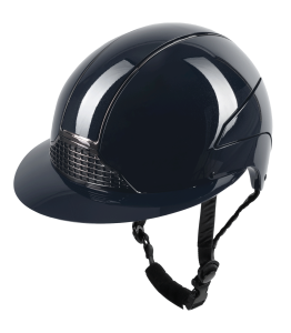 Swing Kask jeździecki H24 Lady Glossy Navy Glossy