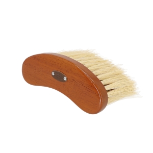 QHP Szczotka Curved dandy brush Royal brown
