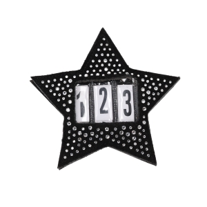 QHP Numerek startowy Jipp Black