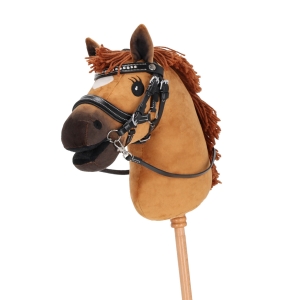 QHP Ogłowie Dolly dla Hobby Horse czarne