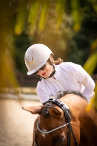 HKM Kask Lauria Garrelli Limone  Beige