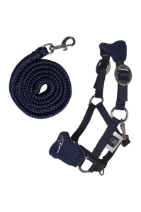 HKM Kantar z uwiązem Fleece HKM Hobby Horsing navy
