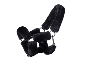 Kantar z futerkiem HKM Hobby Horsing black